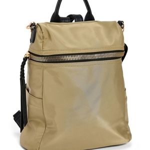 Convertible Nylon Crossbody Backpack